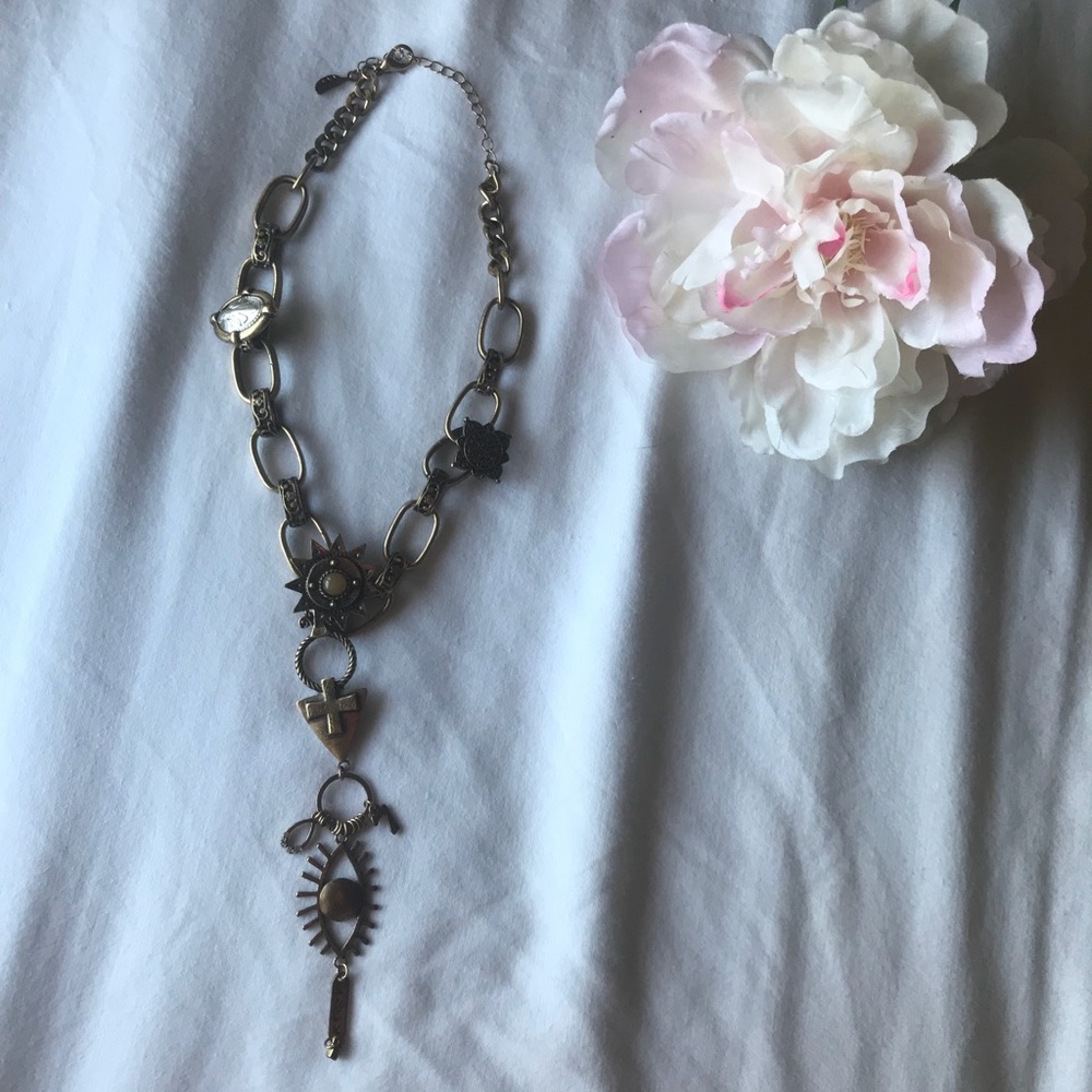 Free People 🌸 chunky gold necklace